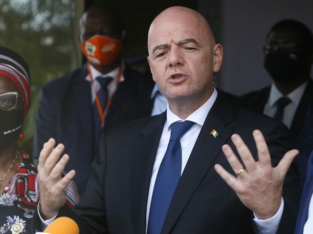 Fifa-Präsident Gianni Infantino. Fifa-Präsident Gianni Infantino.