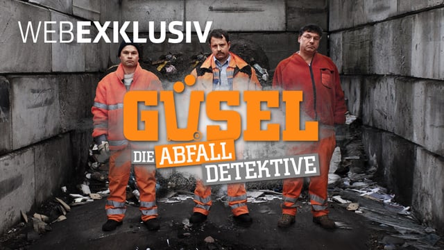 Key-Visual der Video-Serie «Güsel. Die Abfall-Detektive.» Key-Visual der Video-Serie «Güsel. Die Abfall-Detektive.»