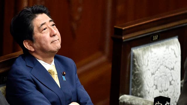 Premierminister Shinzo Abe. Premierminister Shinzo Abe.