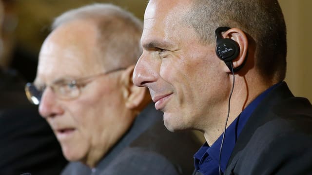 Varoufakis und Schäuble Varoufakis und Schäuble