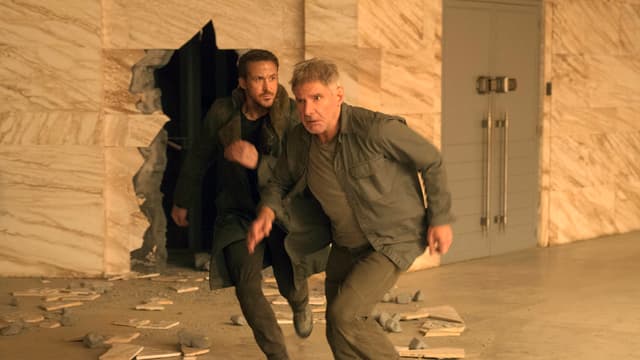 Die beiden Hauptdarsteller von «Blade Runner 2049» Ryan Gosling und Harrison Ford. Die beiden Hauptdarsteller von «Blade Runner 2049» Ryan Gosling und Harrison Ford.