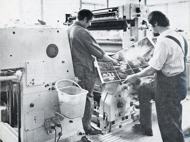 Stampa cun tecnica offset Stampa cun tecnica offset