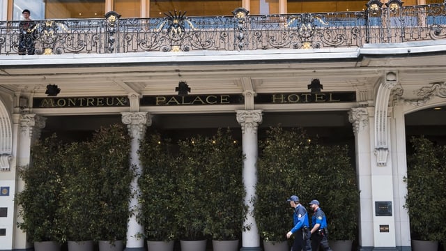 Bilderberg-Konferenz in Montreux. Bilderberg-Konferenz in Montreux.