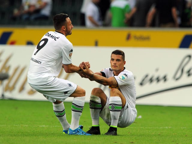 Josip Drmic hilft Granit Xhaka
