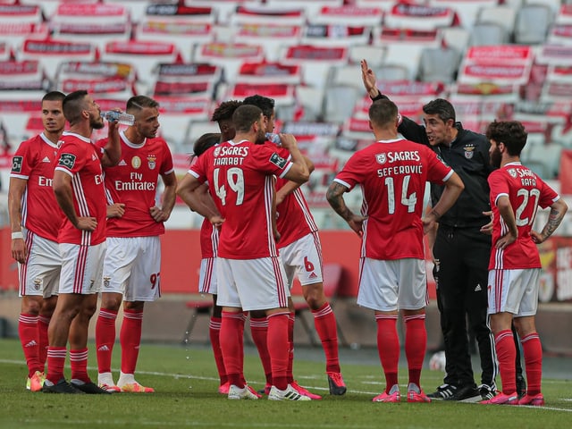 Benfica Spieler und Trainer Benfica Spieler und Trainer