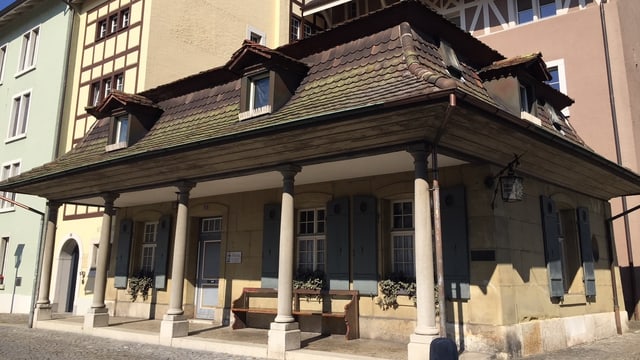 Der alte Landjägerposten in Zofingen Der alte Landjägerposten in Zofingen