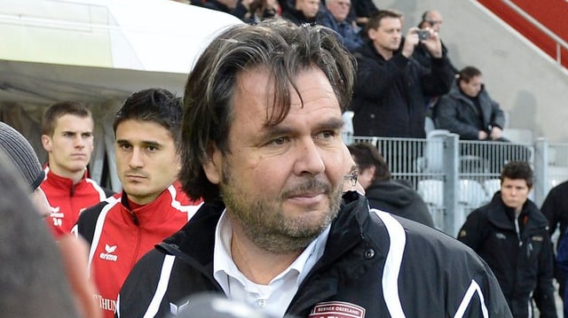 Der Präsident des FC Thun, Markus Lüthi Der Präsident des FC Thun, Markus Lüthi