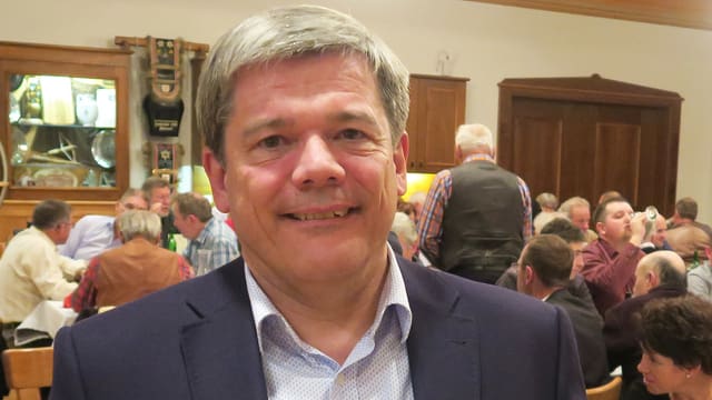 Porträt des Obwaldner Politikers Daniel Wyler. Porträt des Obwaldner Politikers Daniel Wyler.