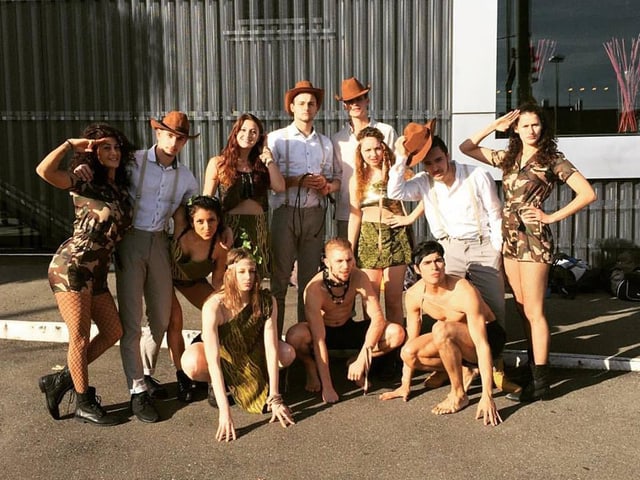 Porträt der Tanzgruppe Focus Crew Porträt der Tanzgruppe Focus Crew