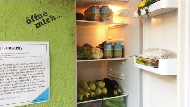 Mit öffentlichen Kühlschränken gegen Foodwaste