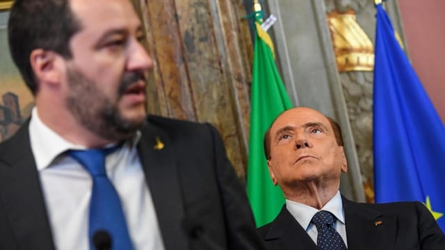 Salvini und Berlusconi Salvini und Berlusconi