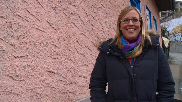 Vanesa Friedrich vor dem Haus ihrer Urgrosseltern im Berner Lorraine-Quartier. Vanesa Friedrich vor dem Haus ihrer Urgrosseltern im Berner Lorraine-Quartier.