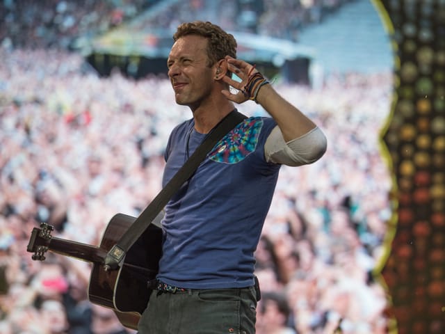 Coldplay live im Letzigrund.