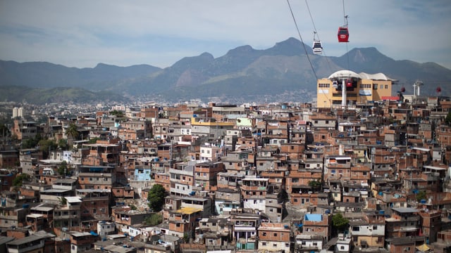 Der Complexo de Alemao, Elendsviertel in Rio de Janeiro. Der Complexo de Alemao, Elendsviertel in Rio de Janeiro.