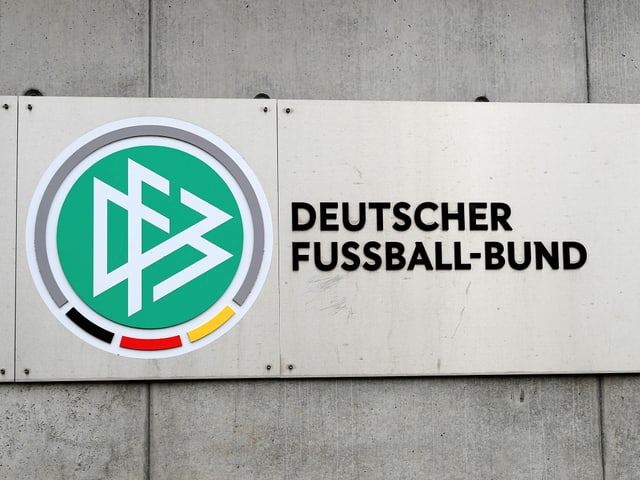 Das Logo des Deutschen Fussball-Bunds. Das Logo des Deutschen Fussball-Bunds.