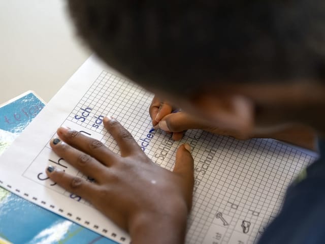 Der Unterricht soll die Kinder und jungen Erwachsenen auf die Schweizer Schulen vorbereiten. Der Unterricht soll die Kinder und jungen Erwachsenen auf die Schweizer Schulen vorbereiten.