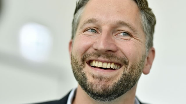 Portrait von Winterthurs Finanzvorsteher Kaspar Bopp Portrait von Winterthurs Finanzvorsteher Kaspar Bopp