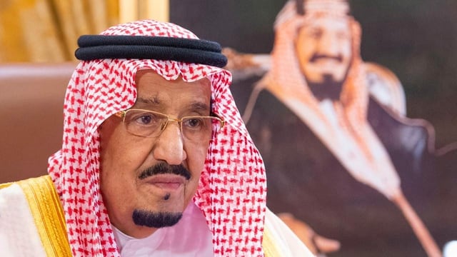 Der König von Saudi-Arabien. Der König von Saudi-Arabien.