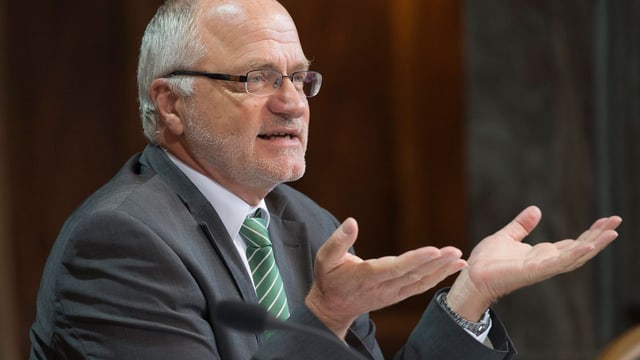 Der Luzerner Georges Theiler (FDP). Der Luzerner Georges Theiler (FDP).