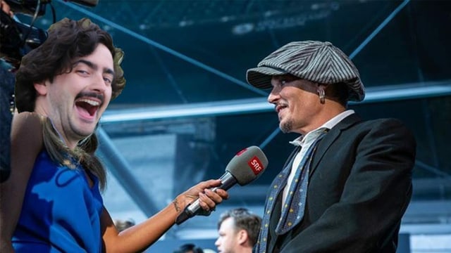 Dario interviewe Johnny Depp Dario interviewe Johnny Depp