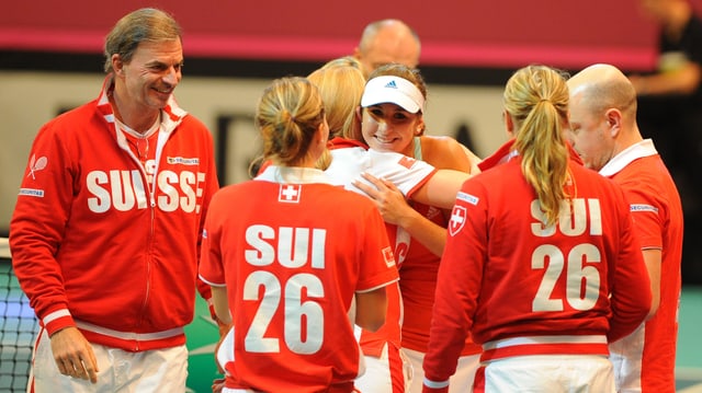 Das Fed-Cup-Team muss in Brasilien antreten. Das Fed-Cup-Team muss in Brasilien antreten.