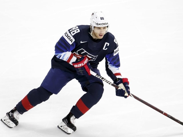 Patrick Kane auf dem Eis
