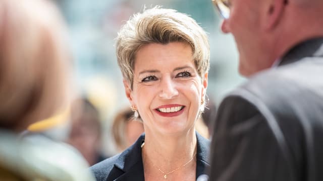 Die St. Galler Ständerätin Karin Keller-Sutter. Die St. Galler Ständerätin Karin Keller-Sutter.