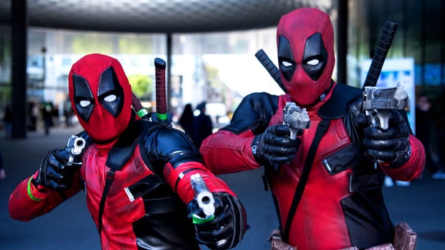 «Deadpool»: Cosplayer an der diesjährigen Fantasy Basel. «Deadpool»: Cosplayer an der diesjährigen Fantasy Basel.