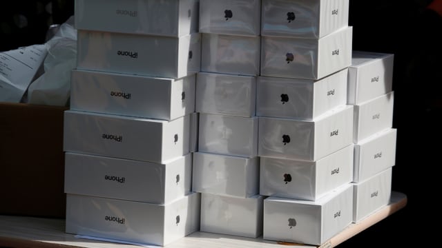 iPhones lassen bei Apple die Kasse klingeln. iPhones lassen bei Apple die Kasse klingeln.