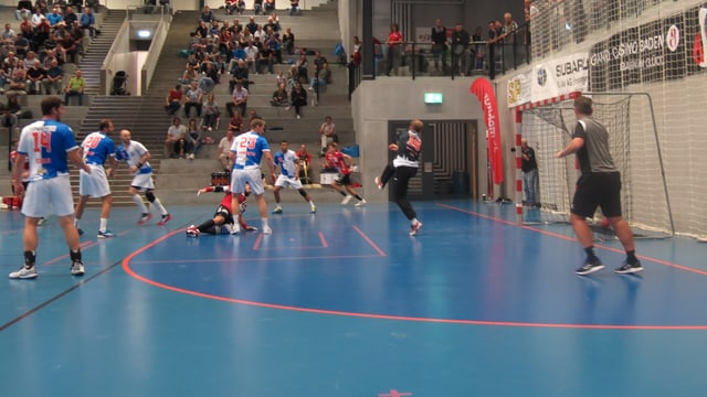 Ein Hanballmatch Ein Hanballmatch