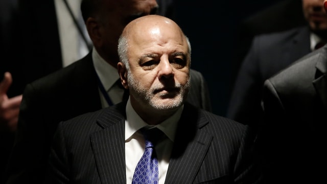 Porträt von Haider al-Abadi Porträt von Haider al-Abadi