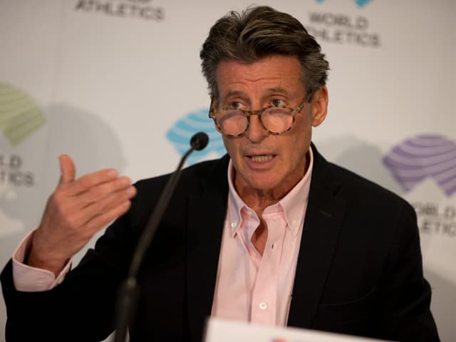 Sebastian Coe. Sebastian Coe.