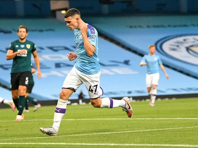 Foden jubelt Foden jubelt