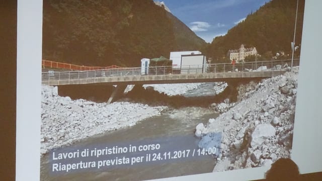 Maletg d'ina punt, projectà vi da la paraid Maletg d'ina punt, projectà vi da la paraid