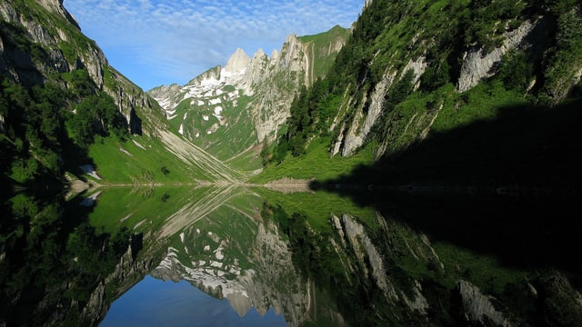 Der Fählensee. Der Fählensee.