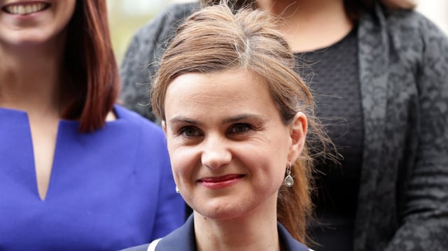 Jo Cox lächelnd Jo Cox lächelnd