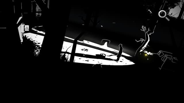 Spielszene aus dem Game «White Night». Spielszene aus dem Game «White Night».