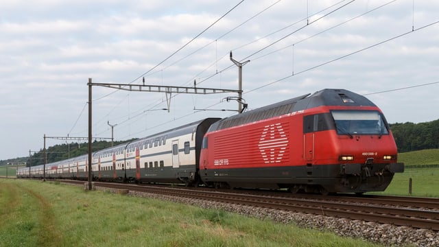 Aufnahme eines Zuges der SBB. Aufnahme eines Zuges der SBB.
