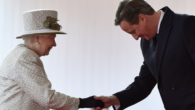 Cameron und Queen. Cameron und Queen.