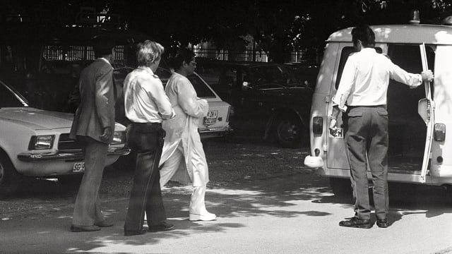 Verhaftung von Swami Omkarananda Verhaftung von Swami Omkarananda