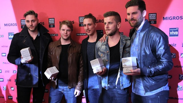 Yokko mit Steinen: Stolze Gewinner in der Kategorie SRF 3 Best Talent Yokko mit Steinen: Stolze Gewinner in der Kategorie SRF 3 Best Talent