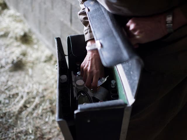 Er tar la medischina d'animals ston ils veterinaris reducir il diever d'antibiotica. Er tar la medischina d'animals ston ils veterinaris reducir il diever d'antibiotica.