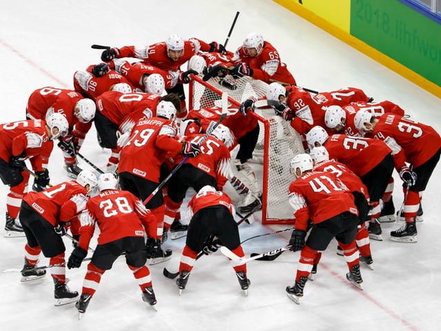 Schweiz vor dem Spiel Schweiz vor dem Spiel