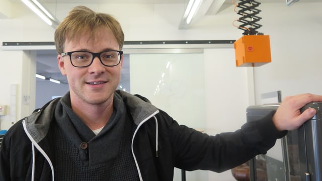 Dominic Gorecky, Leiter der Swiss Smart Factory Dominic Gorecky, Leiter der Swiss Smart Factory