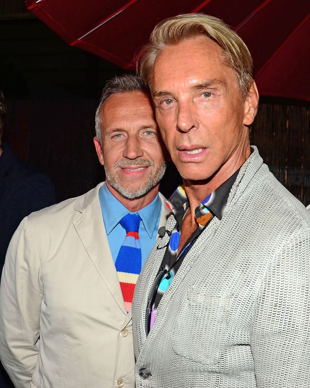 Edwin Lemberg und Wolfgang Joop Edwin Lemberg und Wolfgang Joop