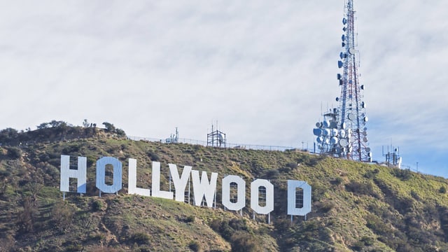 Hollywood-Schriftzug Hollywood-Schriftzug