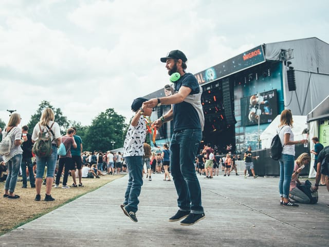 Gurtenfestival: Hüpf.