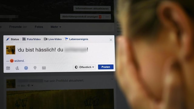 Verzweifelte Frau vor dem Bildschirm. Verzweifelte Frau vor dem Bildschirm.