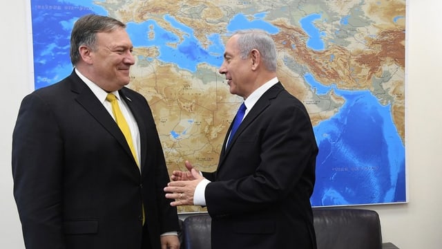 Pompeo und Netanjahu Pompeo und Netanjahu