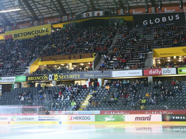 Das Stadion des SC Bern. Das Stadion des SC Bern.